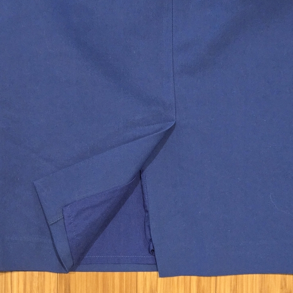 Elegant Blue Pencil Skirt - Picture 5 of 7